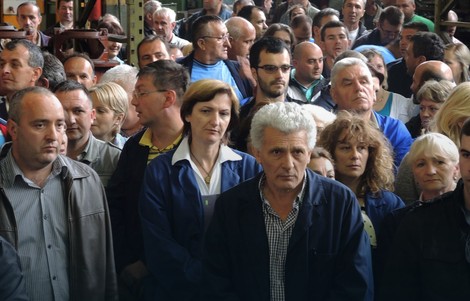 Agitacija na ulicama: Radnici FAP-a