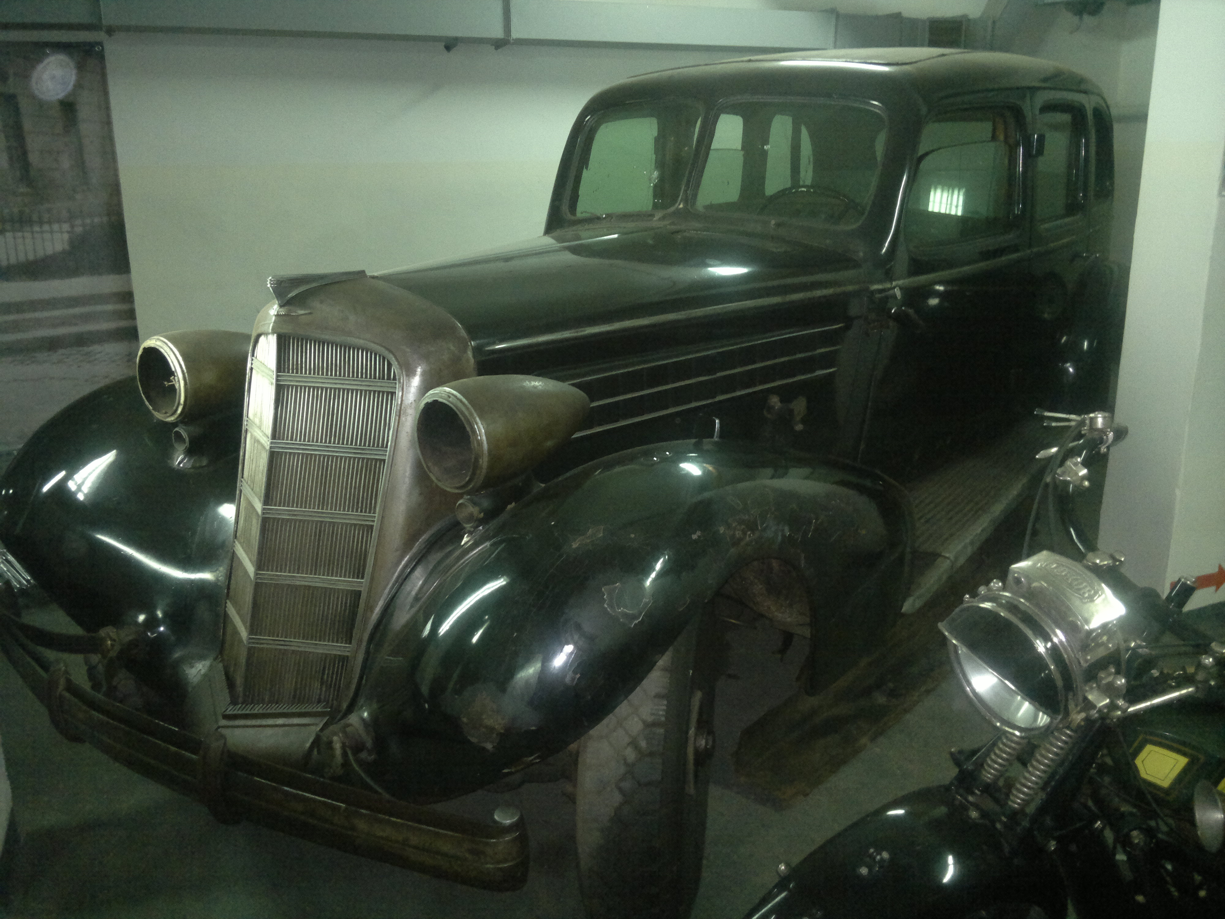 Cadillac kupiony dla Marszałka Józefa Piłsudskiego - stan obecny