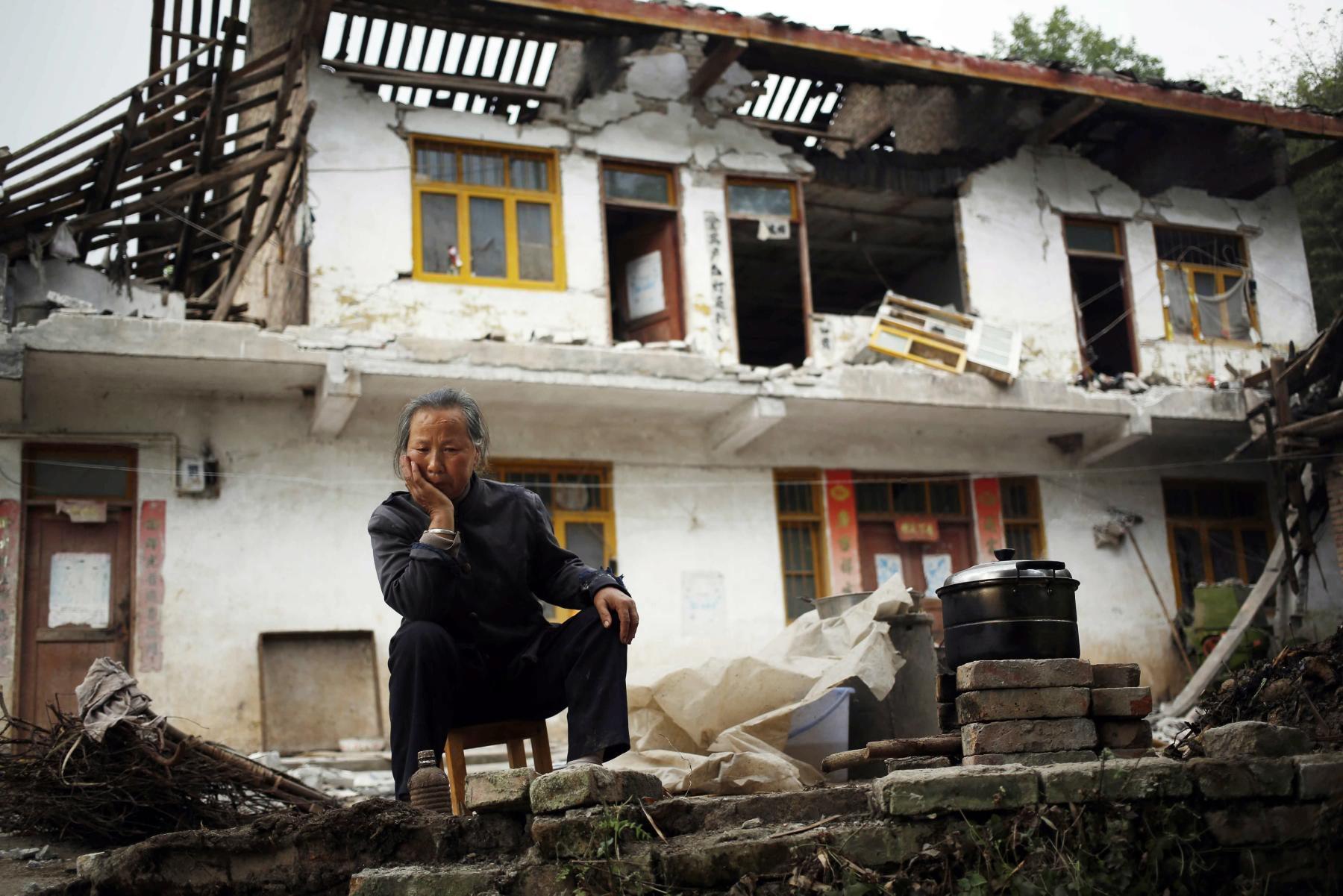 Chiny Syczuan trzęsienie ziemi zdjęcie tygodnia 26 kwietnia 5
