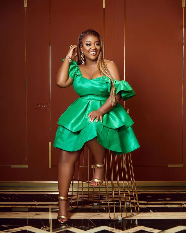 Jackie Appiah sets the fashion world ablaze with elegant birthday photos
