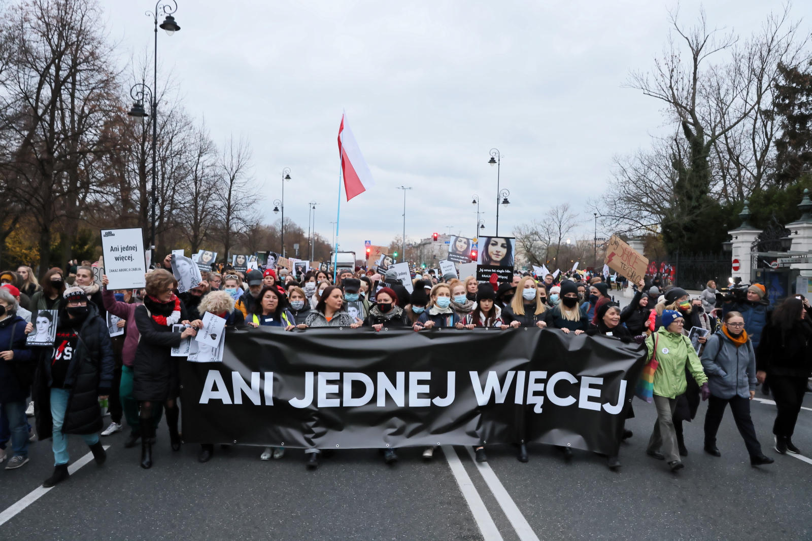 Marsz dla Izy w Warszawie