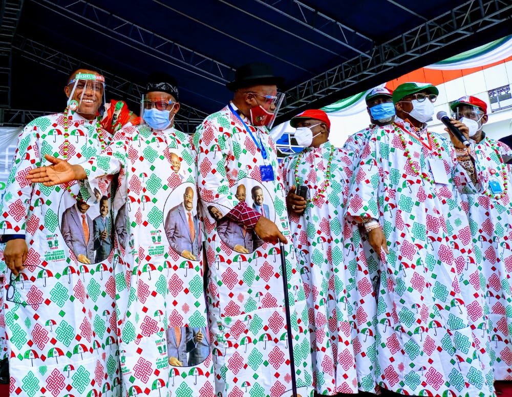 PDP campaign flagged off in Edo on Saturday, July 25, 2020