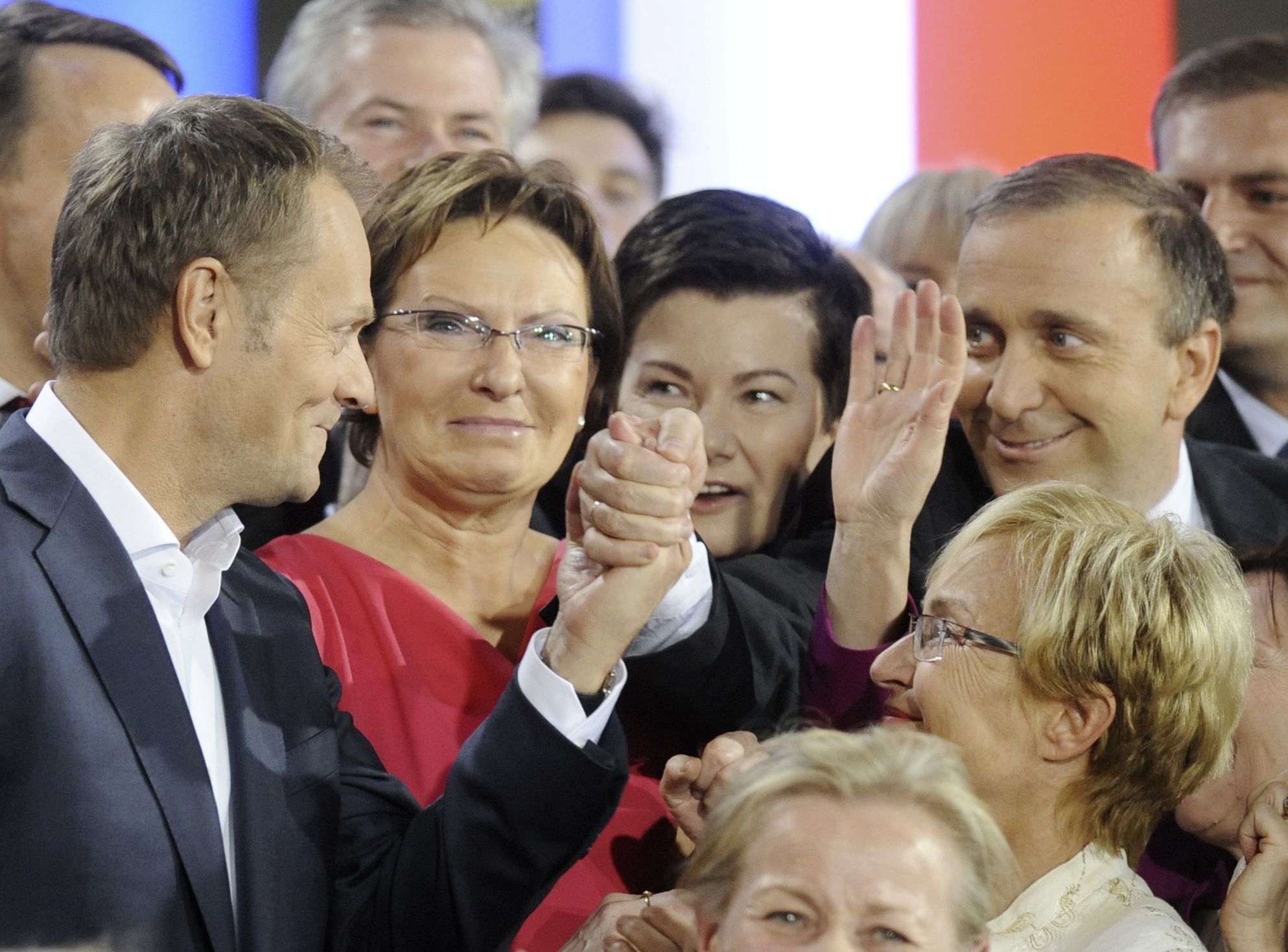 Premier urzędujący od 16 listopada 2007 roku do 22 września 2014 roku. W trzecim expose 2012 tyle razy użył następujących słów: