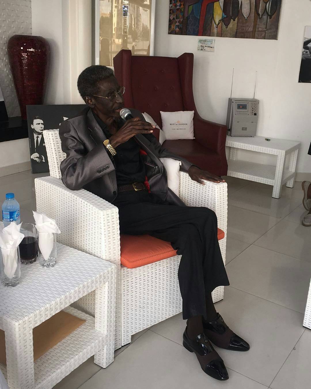 Sadiq Daba was diagnosed with Chronic Pulmonary Disease in 2019. [Instagram/sadiqdaba]