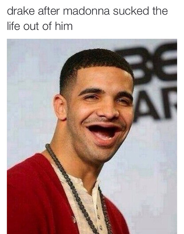 Madonna całuje Drake'a – najlepsze memy