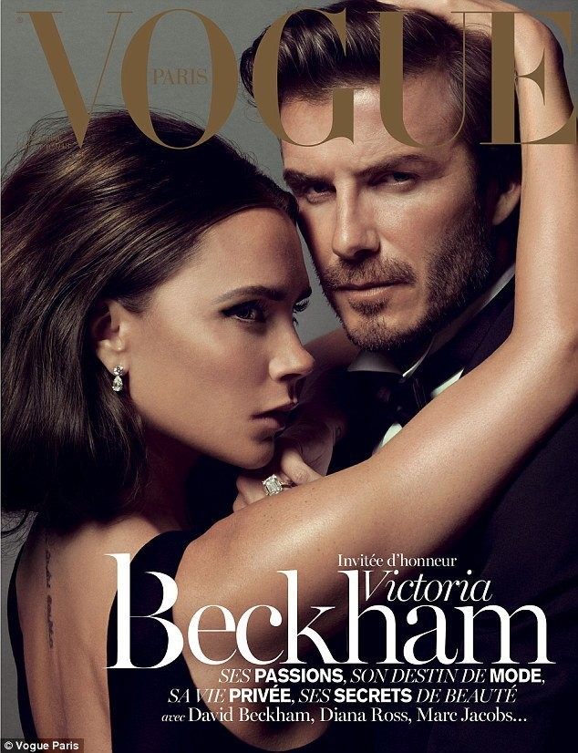 Victoria i David w Vogue Paris