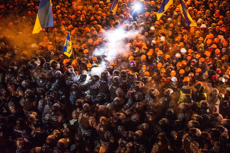 Protesty na Ukrainie