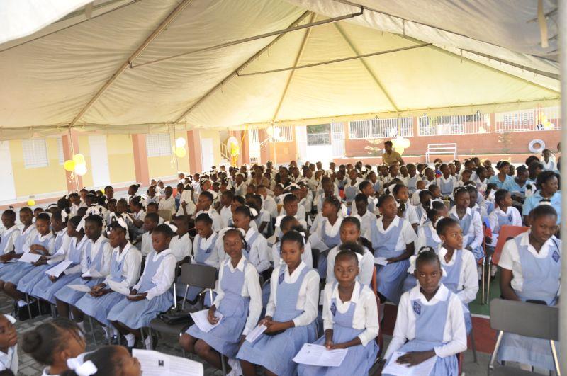 Haiti Caritas Otwarcie nowej szkoły