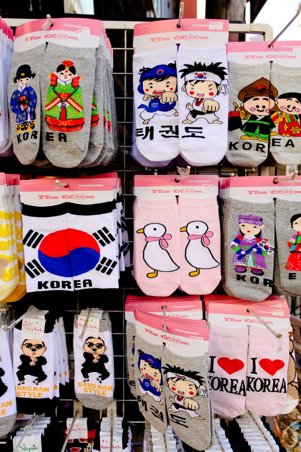 Insadong, pamiątka z Seulu