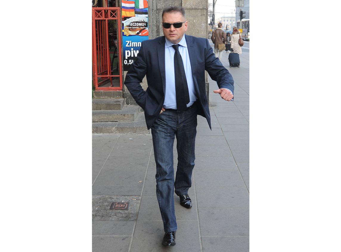 Krzysztof Rutkowski z bronią widywany od zawsze.