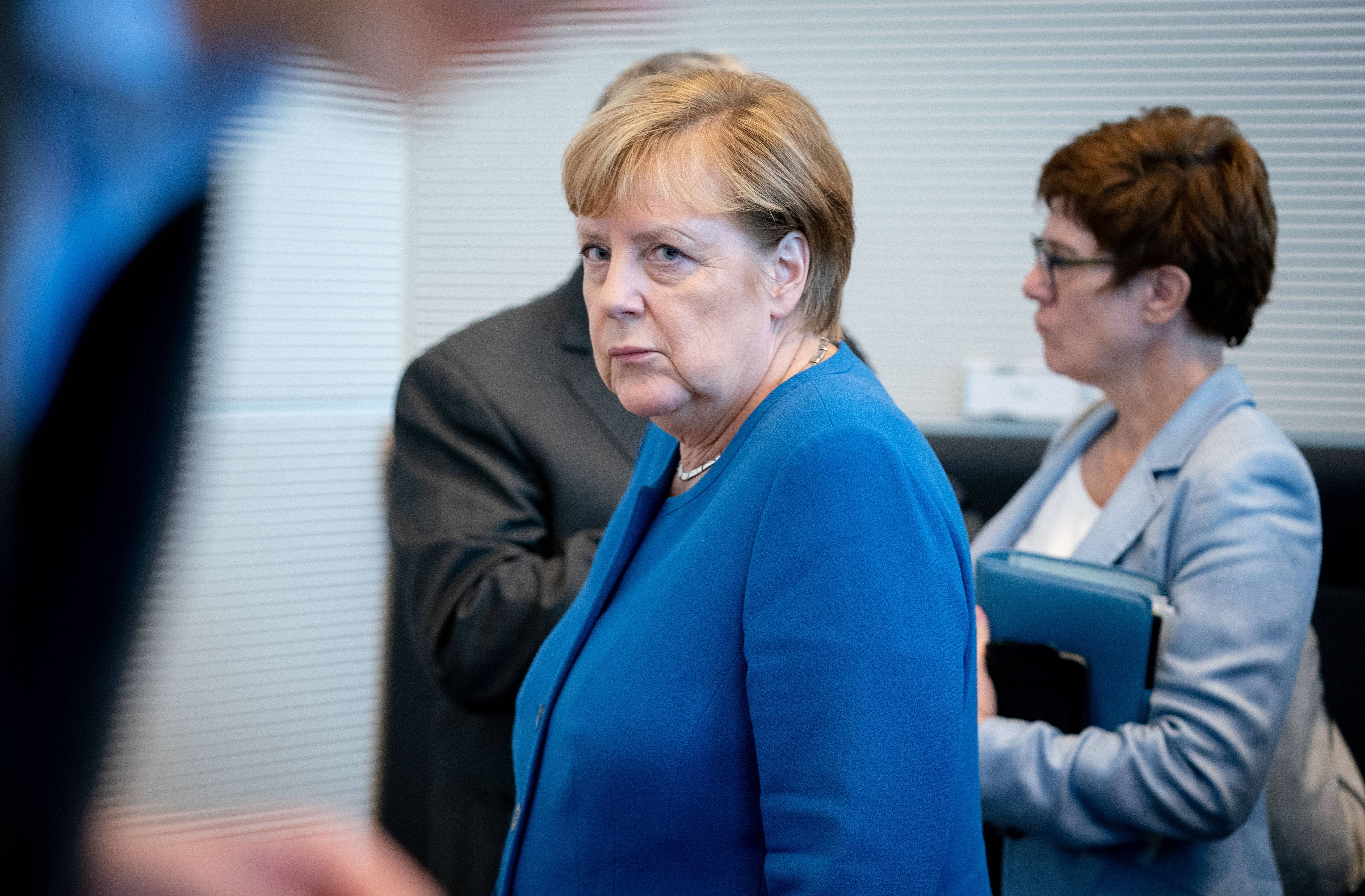 Angela Merkel, Annegret Kramp-Karrenbauer