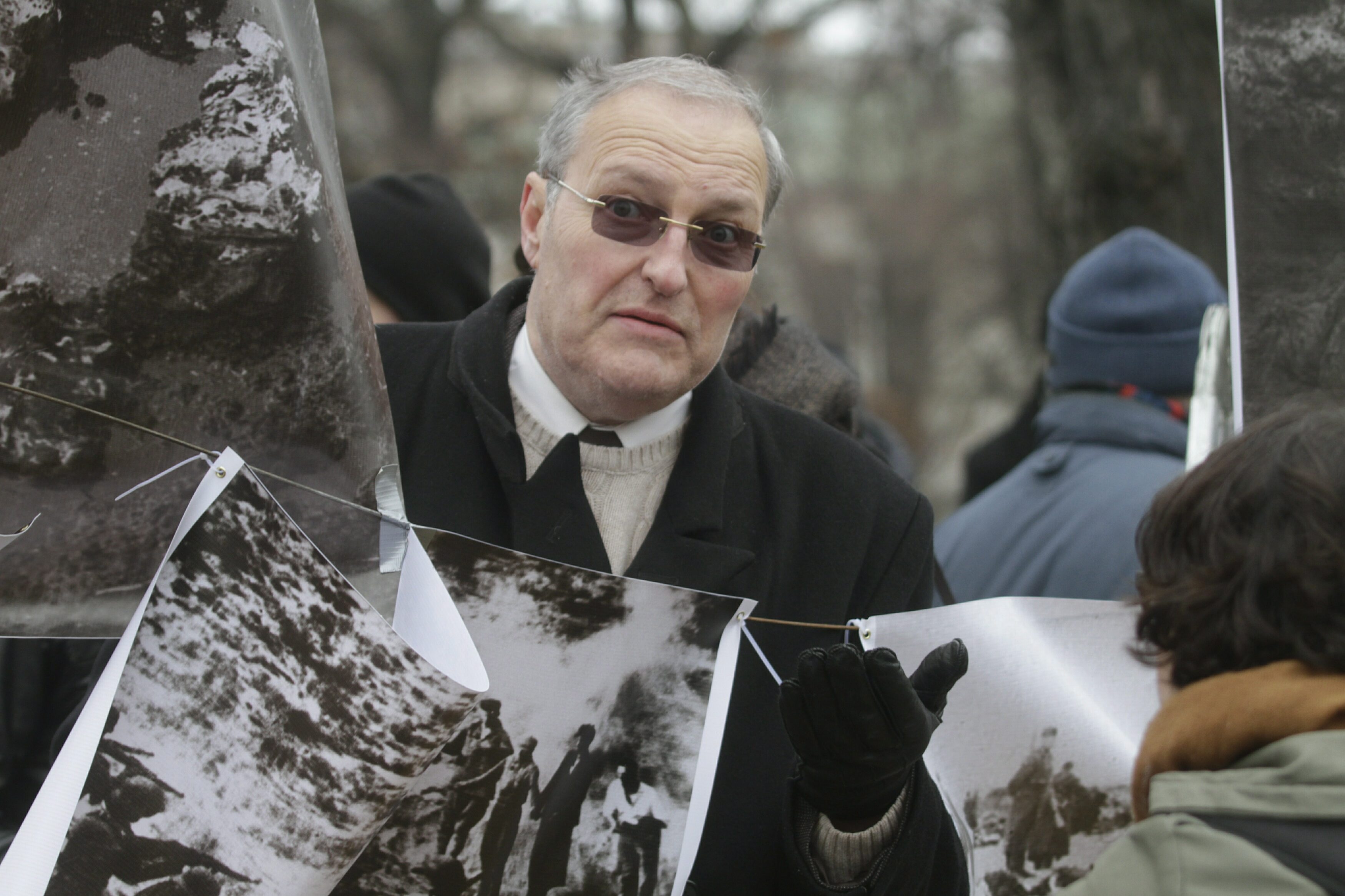 Izraelski historyk Efraim Zuroff