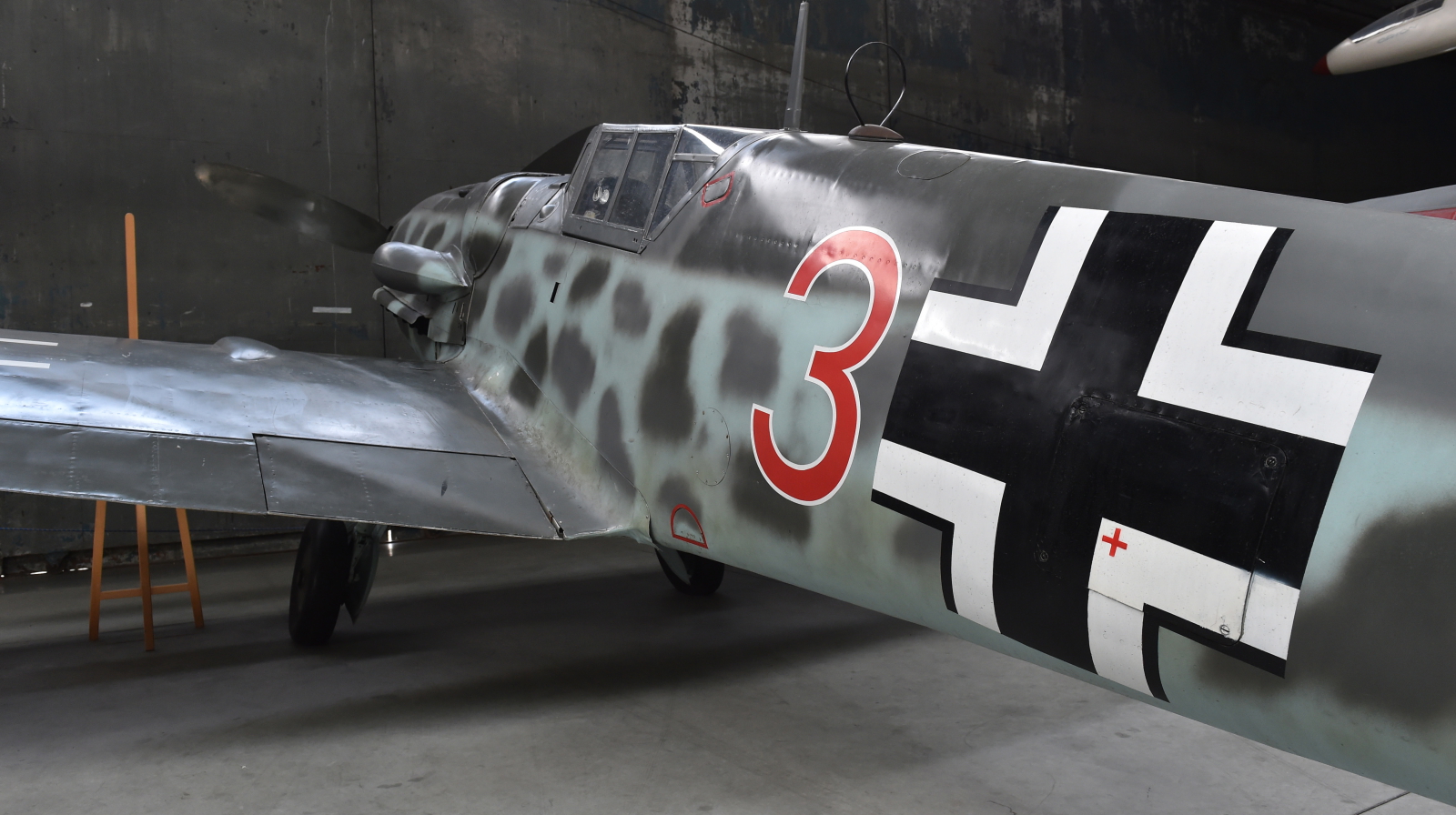 Messerschmitt Bf-109G-6 w Muzeum Lotnictwa Polskiego w Krakowie