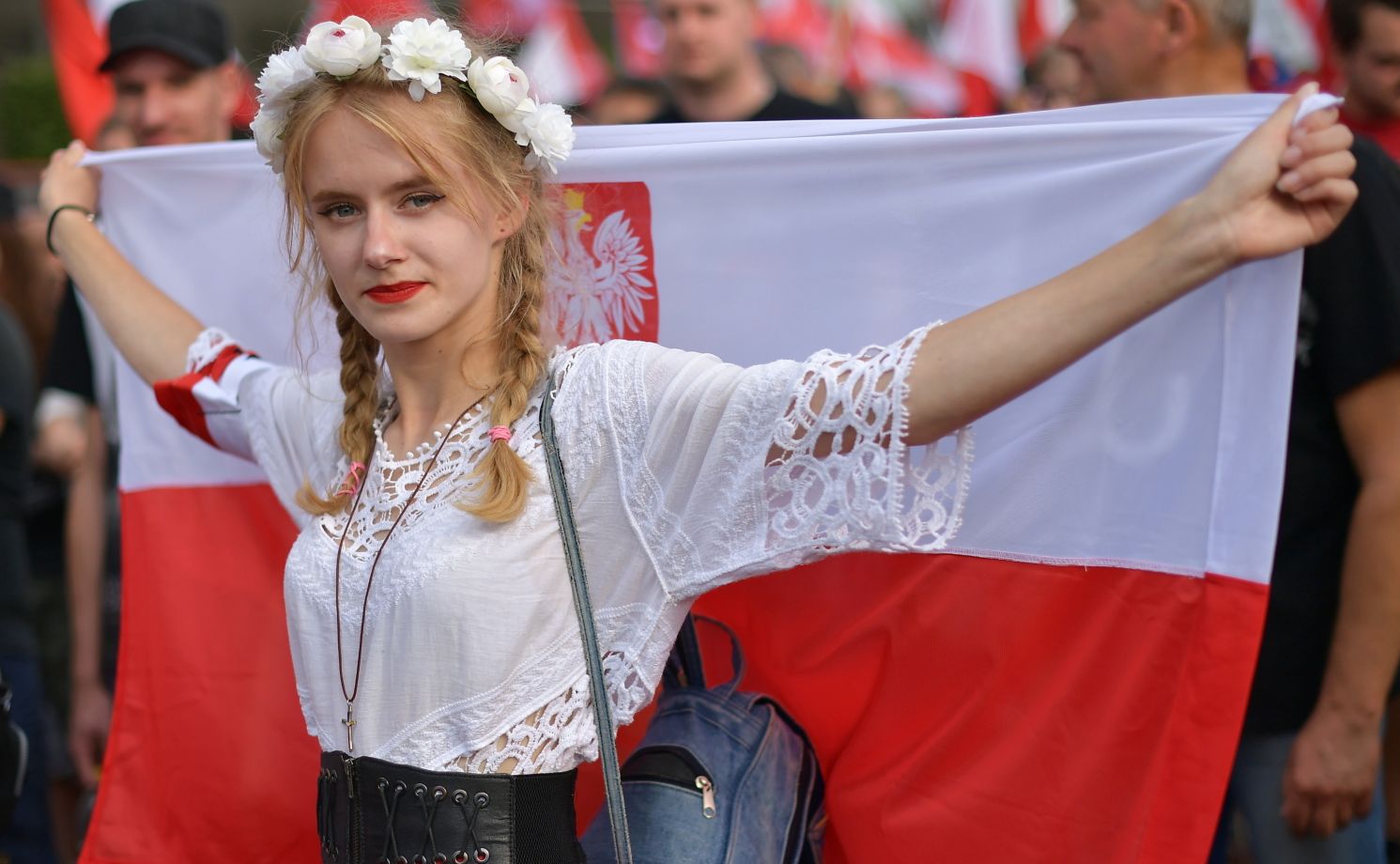 Marsz Powstania Warszawskiego wyruszył z ronda Dmowskiego.