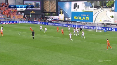Bruk-Bet - Górnik Z. (1:2): Loska dokłada cegiełkę do zwycięstwa. Udana parada po strzale Stefanika