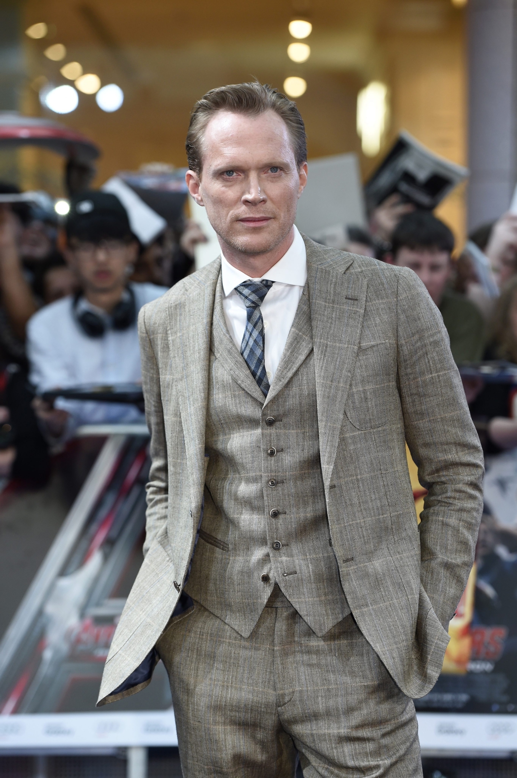 Paul Bettany na premierze filmu