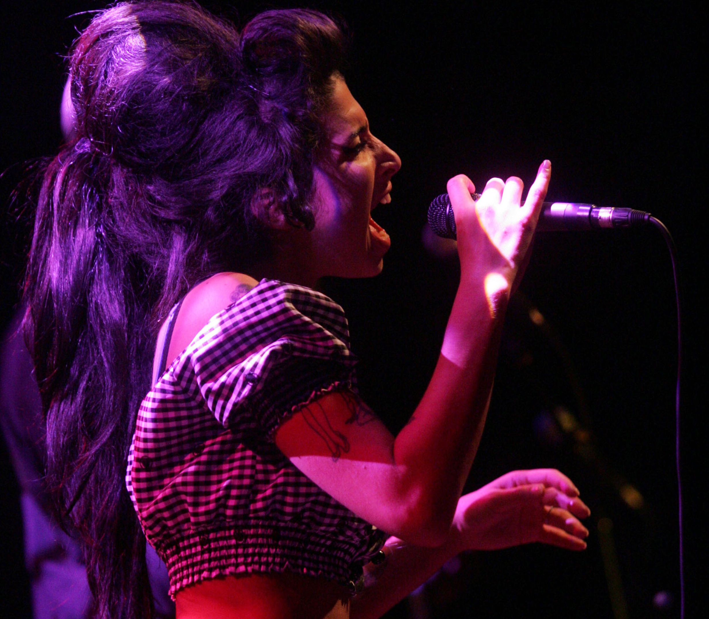 Amy Winehouse portret intymny