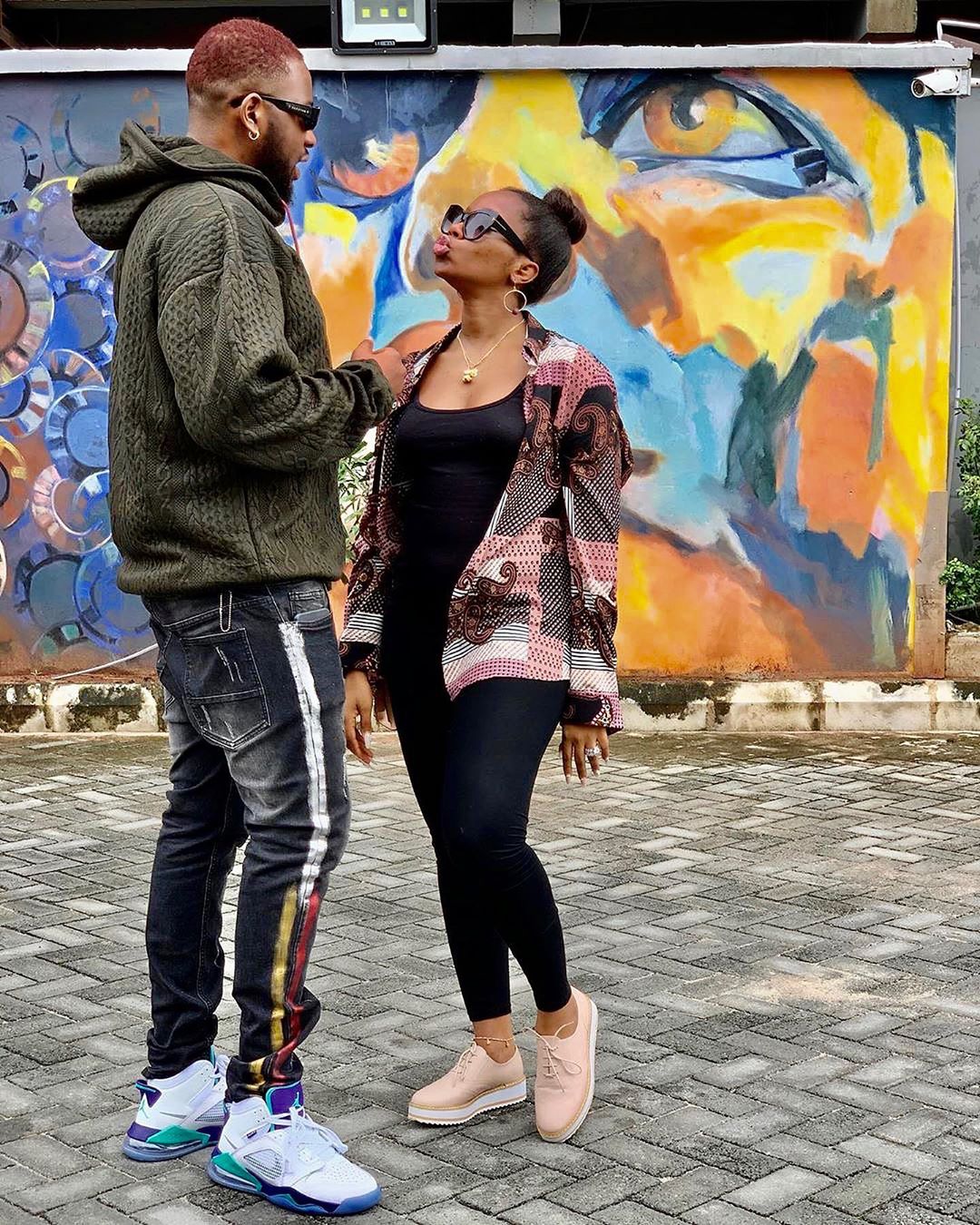 They welcomed their first child together in March 2020 [Instagram/IamTeddyA]