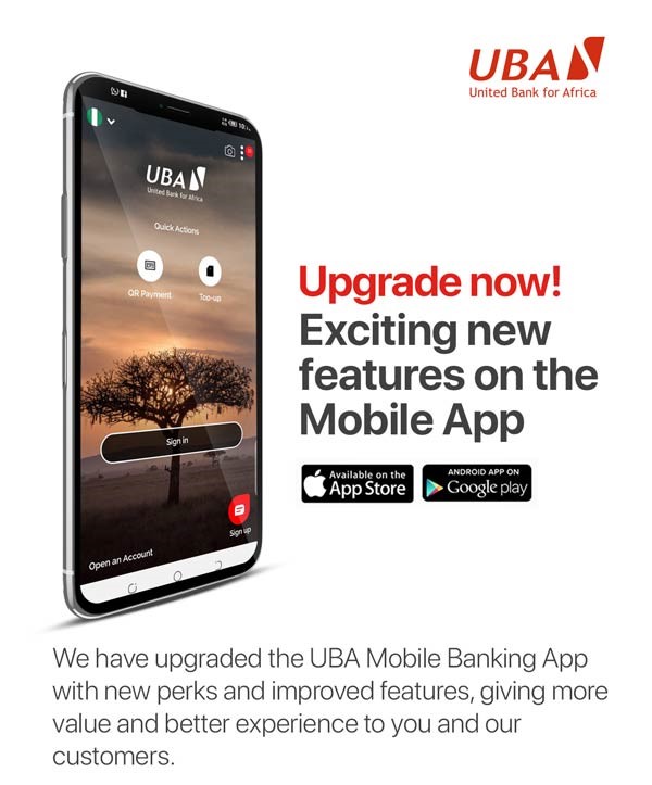 UBA upgrades mobile app, introduces exciting new features for customers