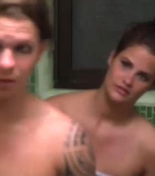 Szex előtt a zuhany alatt meztelenkedett Éden Adrienn és Patrik - Blikk