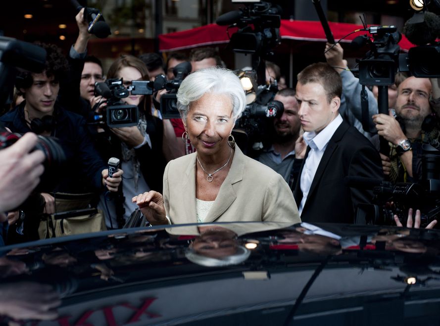 Była już szefowa francuskiego resortu finansów, a obecnie kierująca Międzynarodowym Funduszem Walutowym Christine Lagarde; maj 2011