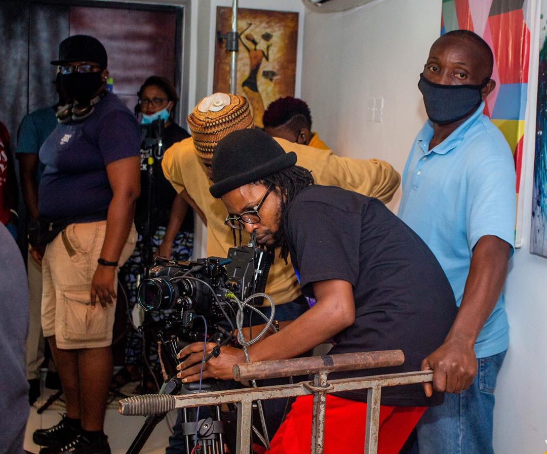 DOP, Oluseyi Asurf Amuwa on the set of 'Ìfé' movie [Instagram/ @ife_movie]