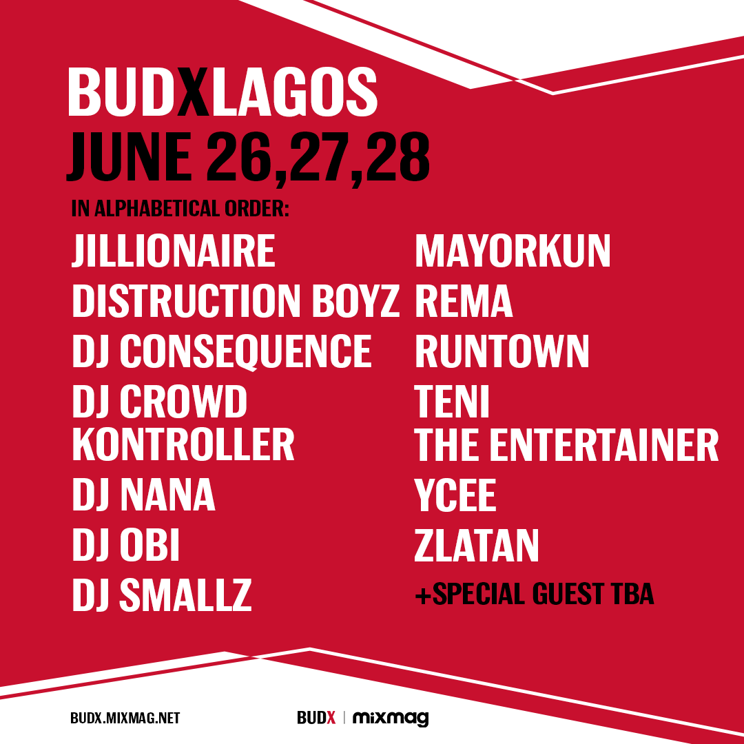 Mixmag and Budweiser have partnered to bring the world BUDX