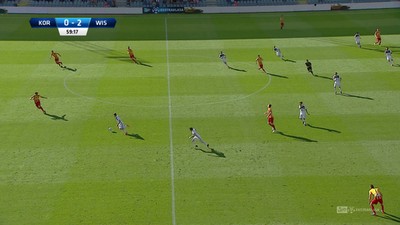 Korona - Wisła K. (0:2): Imaz miał świetną szansę na podwyższenie wyniku, ale... fatalnie skiksował