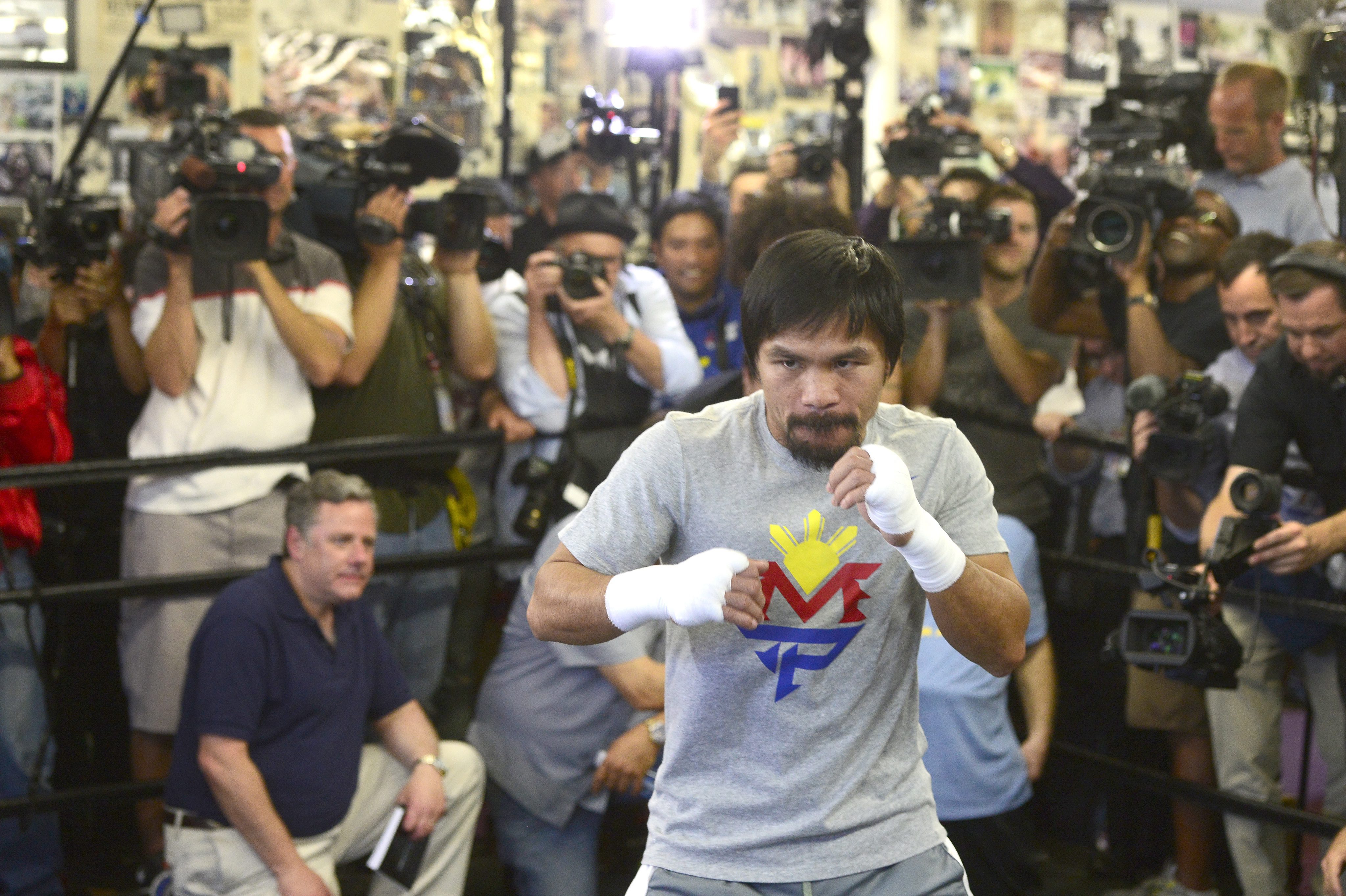 Manny Pacquiao szykuje się do walki z Floydem Mayweatherem Jr.