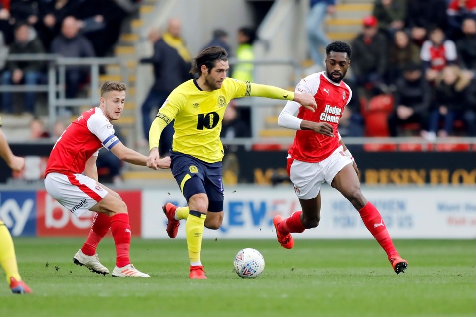 Semi Ajayi scored two goals as Rotherham United recorded a win  [Millers]