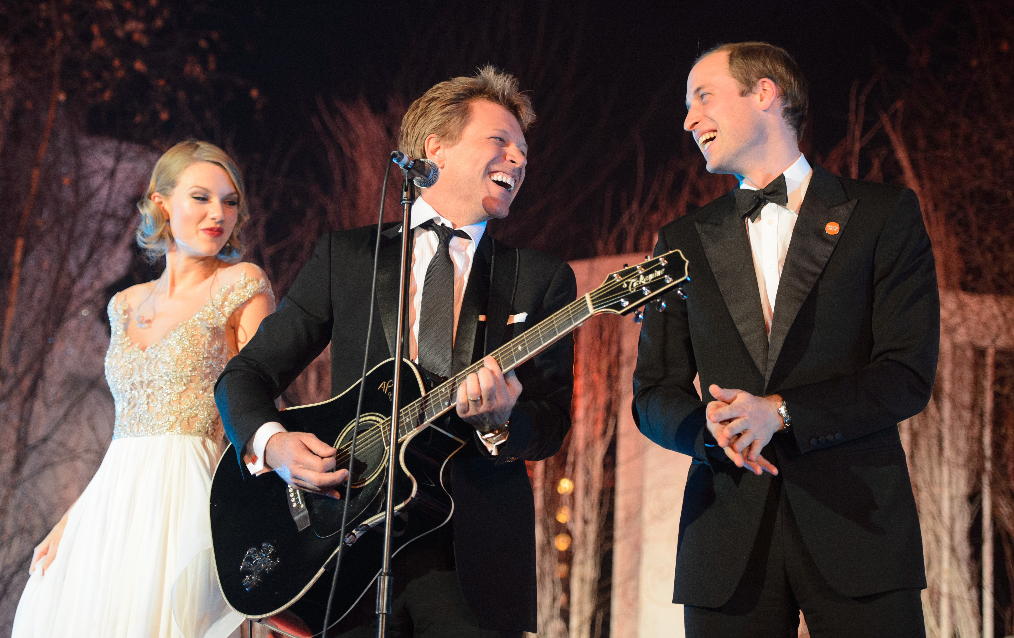 Taylor Swift, Jon Bon Jovi i Książę William