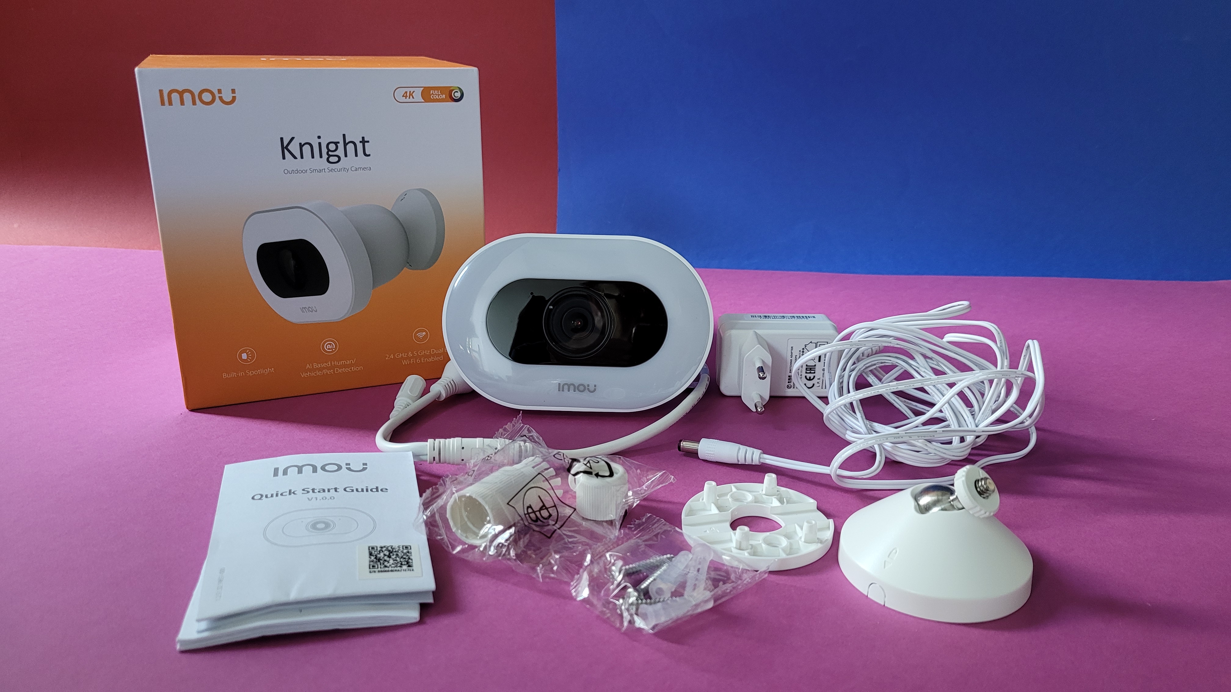 Imou Knight 4K im Test: Überwachungskamera mit LED-Scheinwerfer