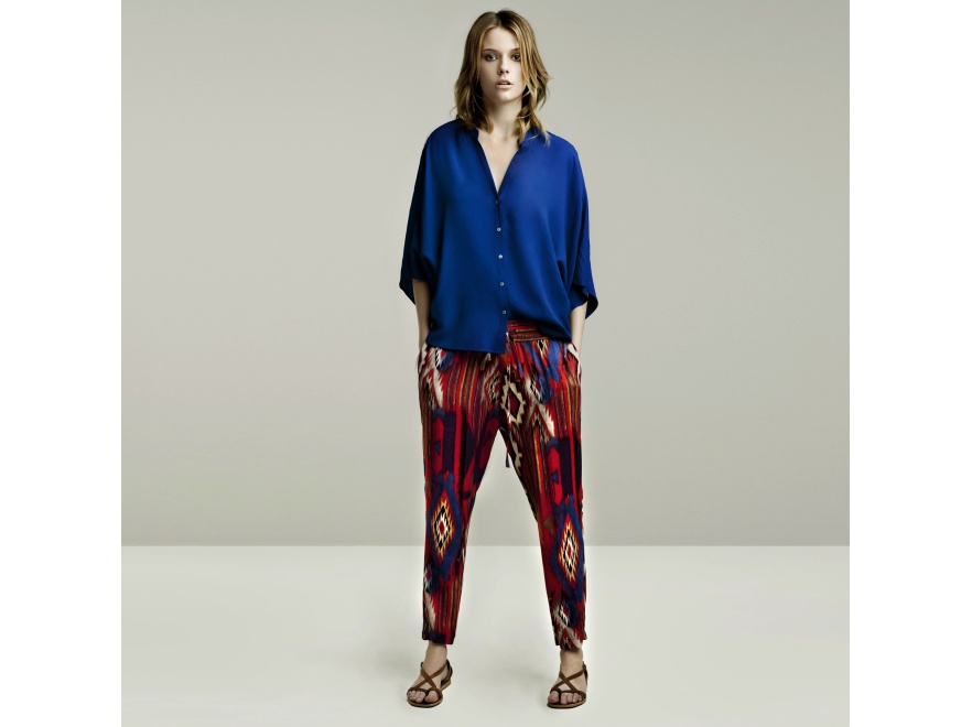 Kobieta zmienną jest - kolekcja ZARA lato 2011 - lookbook maj