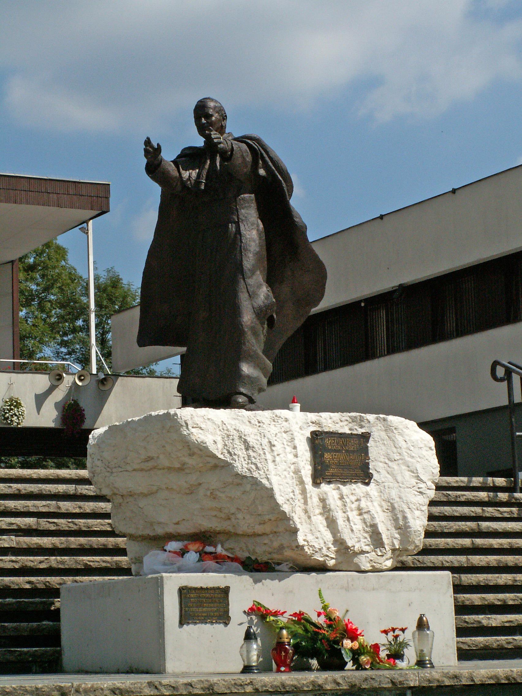 Nowa Huta pomnik Jan Paweł II