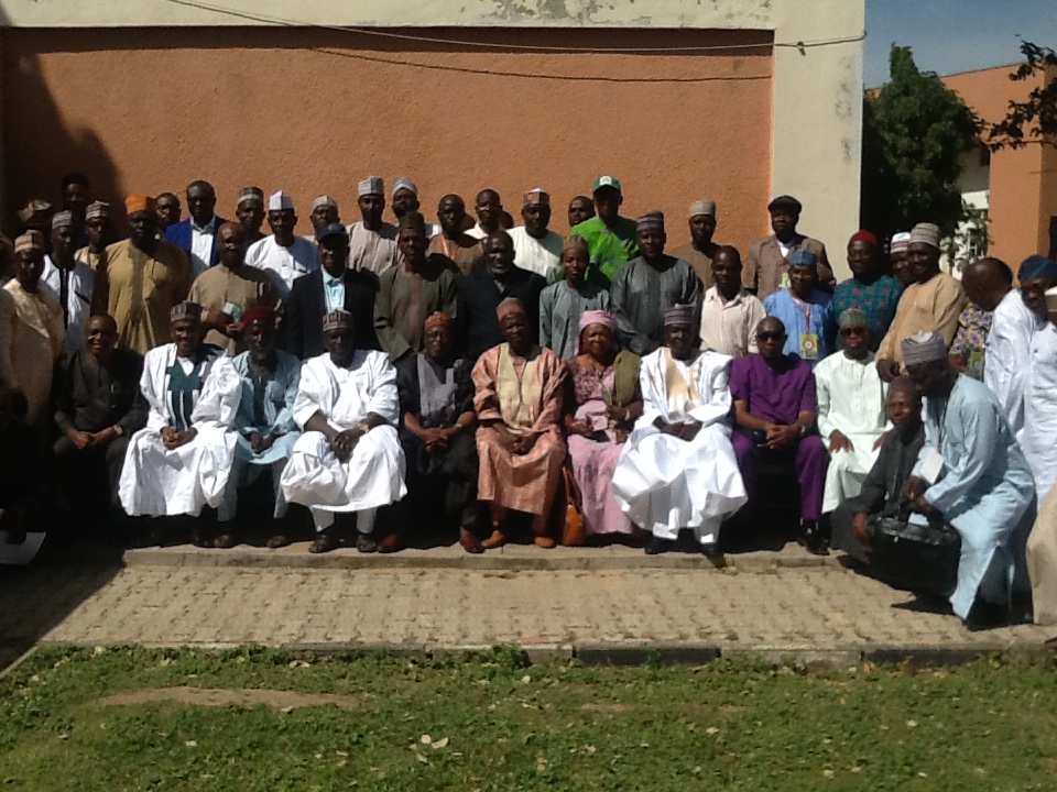 Participants at the 2019 Annual National Agricultural Extension Review Planing and Reviewing meeting in Zaria (NAN)