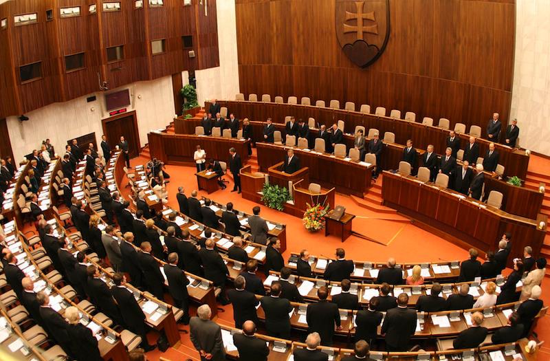 słowacja parlament TOMAS HUDCOVIC