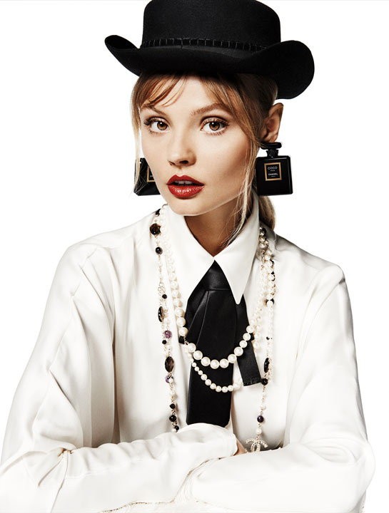VOGUE PARIS Wrzesień 2014 - Magda Frąckowiak w obiektywie Giampaolo Sgura