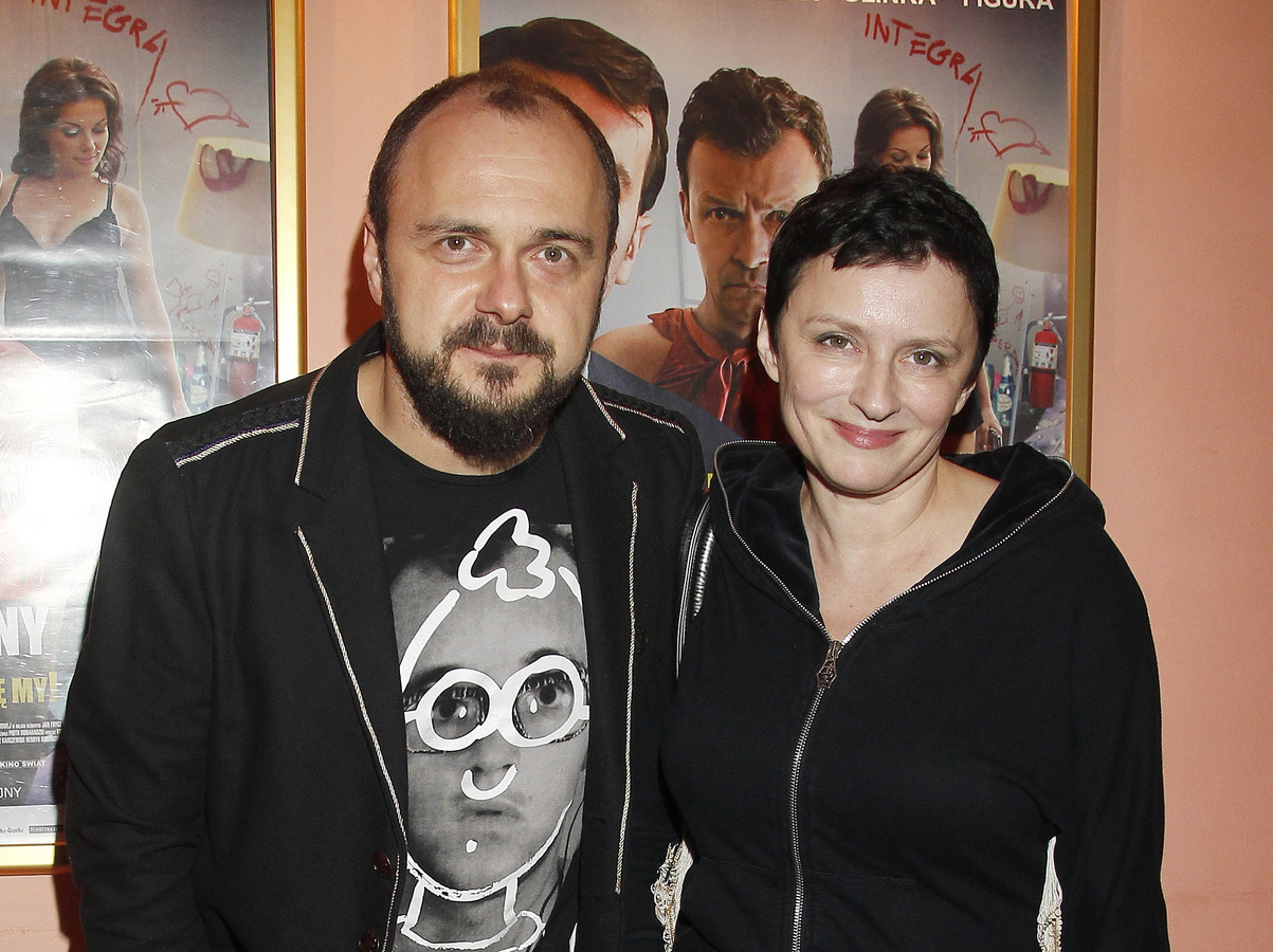 Arkadiusz Jakubik i Agnieszka Matysiak