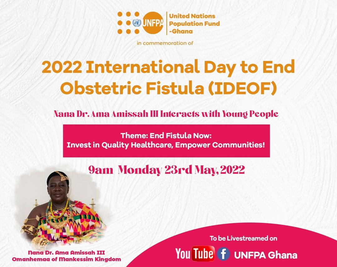 Here is all you need to know about Obstetric Fistula, UNFPA Ghana informs
