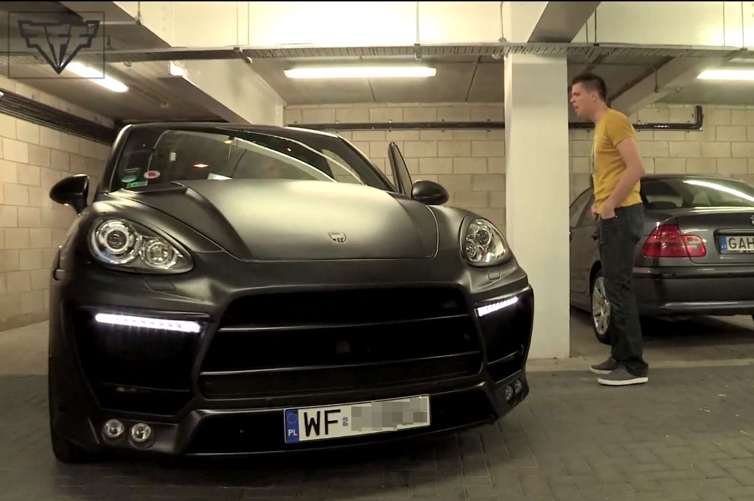 Porsche cayenne Wojciecha Szczęsnego