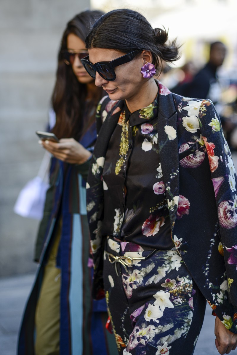 Trendy jesień 2016: florystyczne motywy