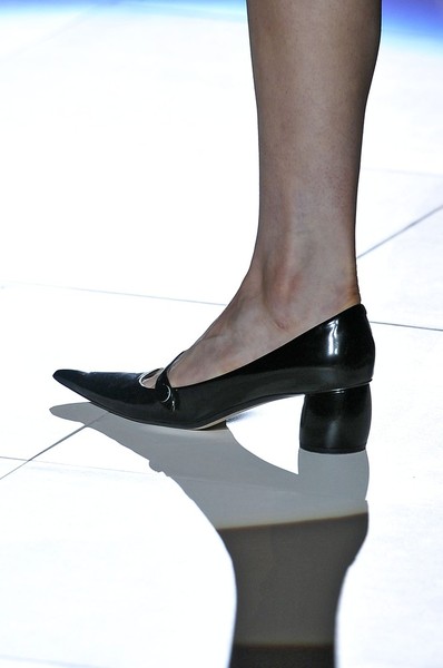 Buty na niskim obcasie