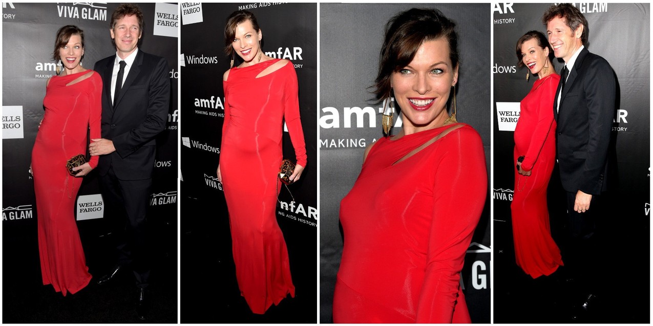 Milla Jovovich w Donna Karan / Jason Kempin/Getty Images