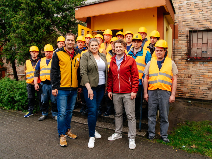 Elżbieta Romanowska na planie programu