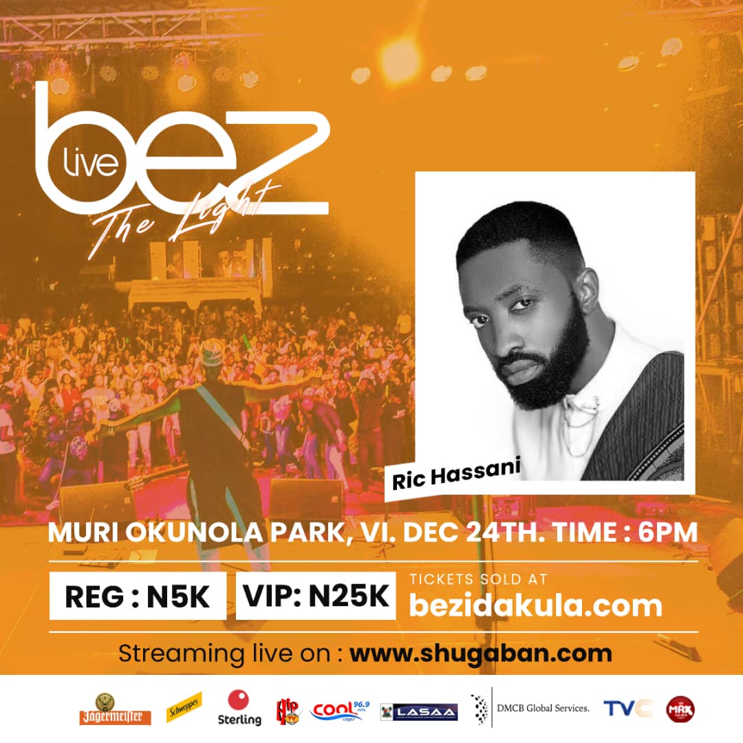 Bez set to thrill fans on Christmas eve at #BezLive2019