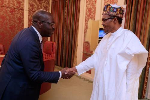 Illustrative Photo : President Muhammadu Buhari has congratulated Governor Godwin Obaseki on his re-election. (Sahara Reporters)