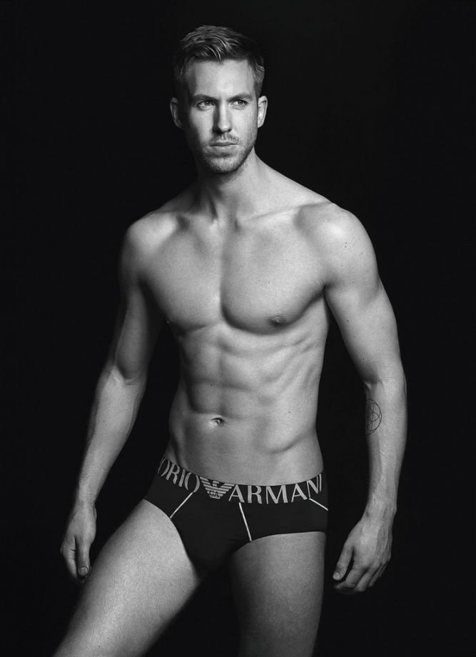 Calvin Harris w reklamie Emporio Armani