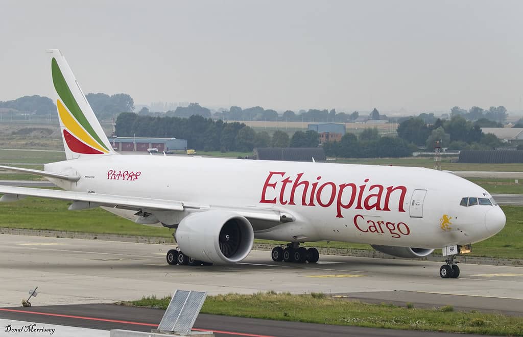 Boeing and Ethiopian Airlines announce order for five 777 freighters