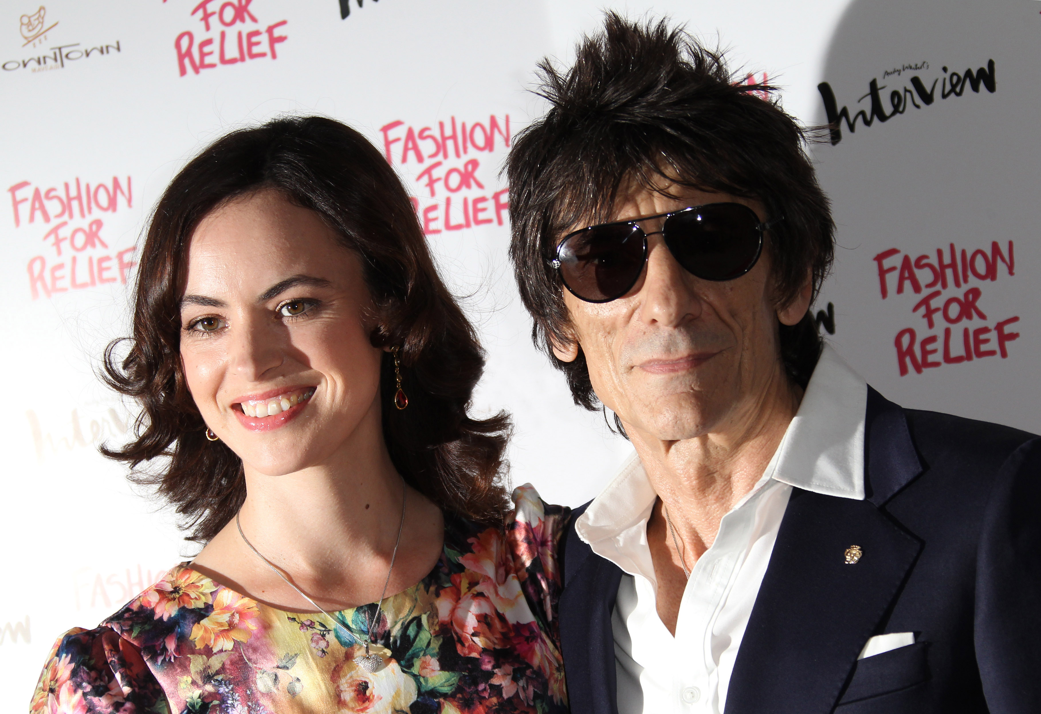 Ronnie Wood i Sally Humphries