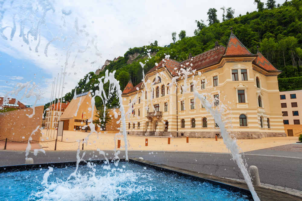 MIEJSCE 1. Vaduz, stolica księstwa Lichtenstein